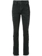 Jonathan Simkhai Lace-up Detail Jeans - Black
