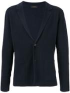 D'urban Blazer Style Cardigan - Blue