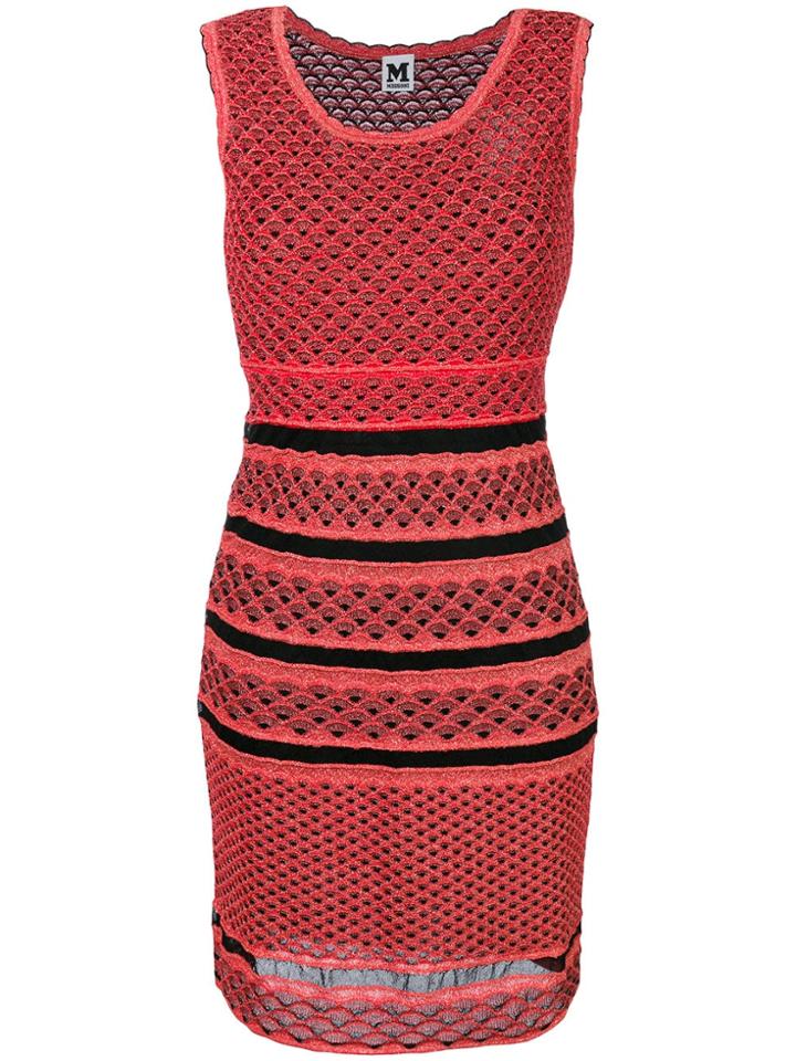 M Missoni Knitted Dress - Pink
