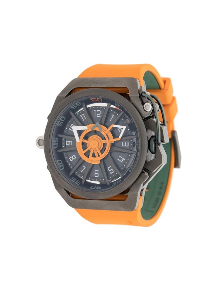 Mazzucato Rim Reversible Case Watch - Grey