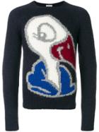 Moncler Cartoon Swan Sweater - Blue