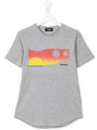 Dsquared2 Kids Print T-shirt, Boy's, Size: 16 Yrs, Grey