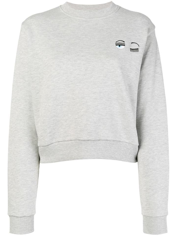 Chiara Ferragni Small Flirting Sweatshirt - Grey