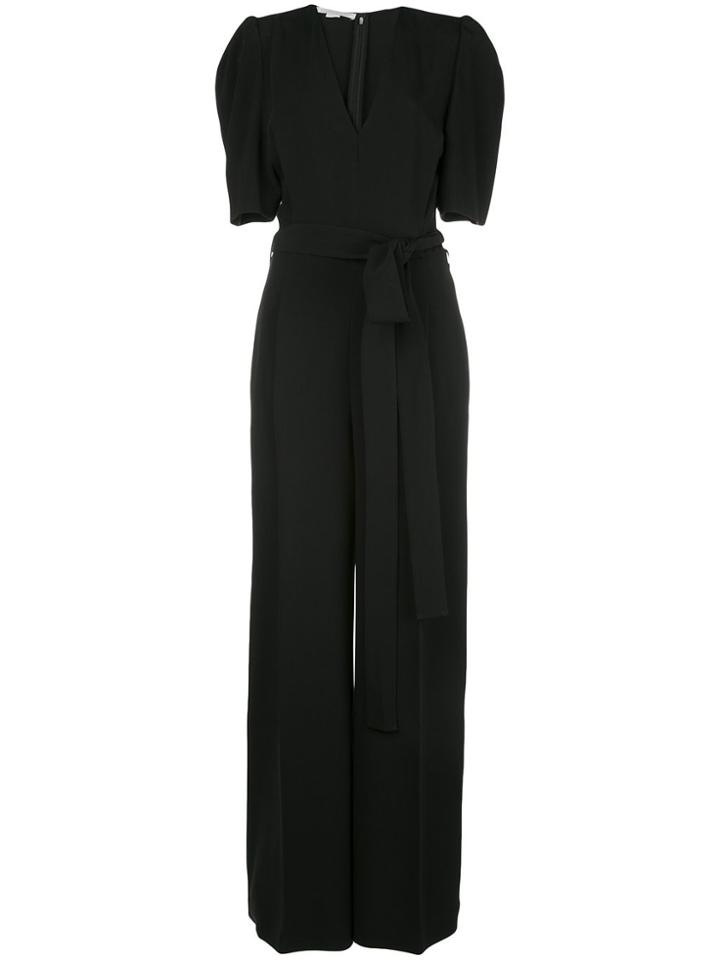 Stella Mccartney Cady Wide-leg Jumpsuit - Black