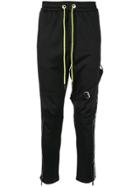 Iceberg Zipped Ankle Track Pants - Black