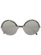 Cutler & Gross Round Polarized Sunglasses - Black