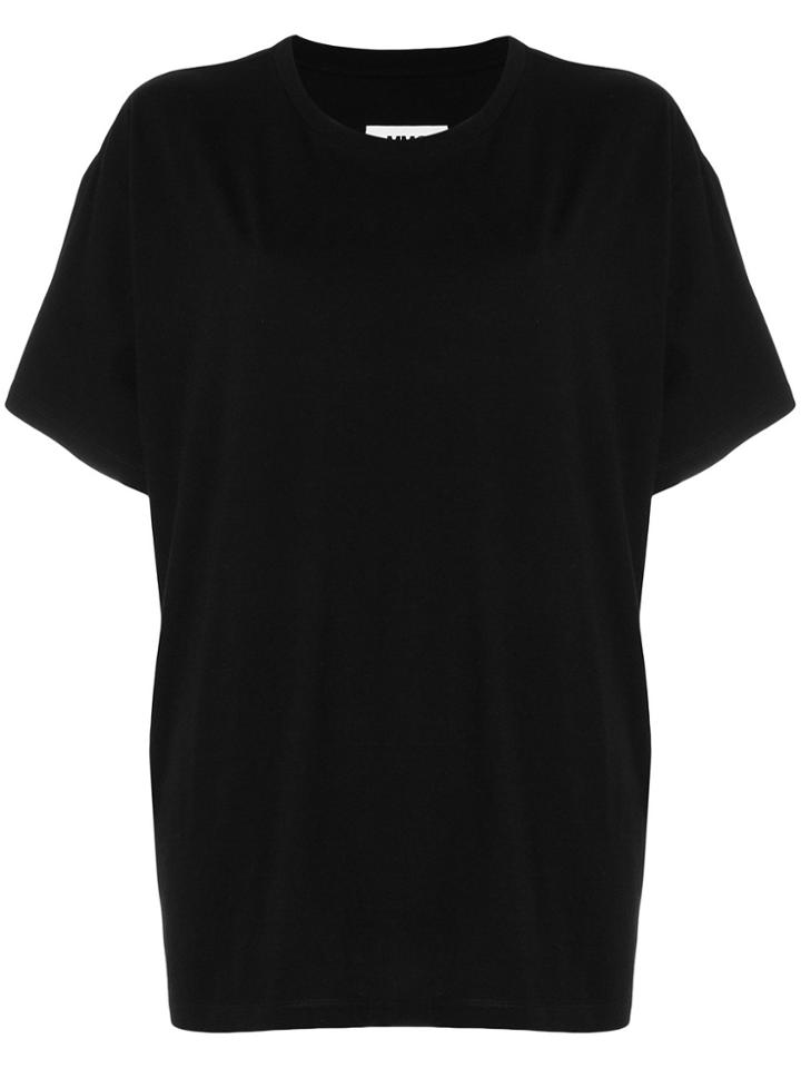 Mm6 Maison Margiela 6 Oversized Tee - Black