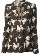 Biba Cat Print Trouser Suit