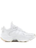 Adidas Mesh Panel Sneakers - White