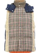 Junya Watanabe Comme Des Garçons Man Houndstooth Padded Gilet -