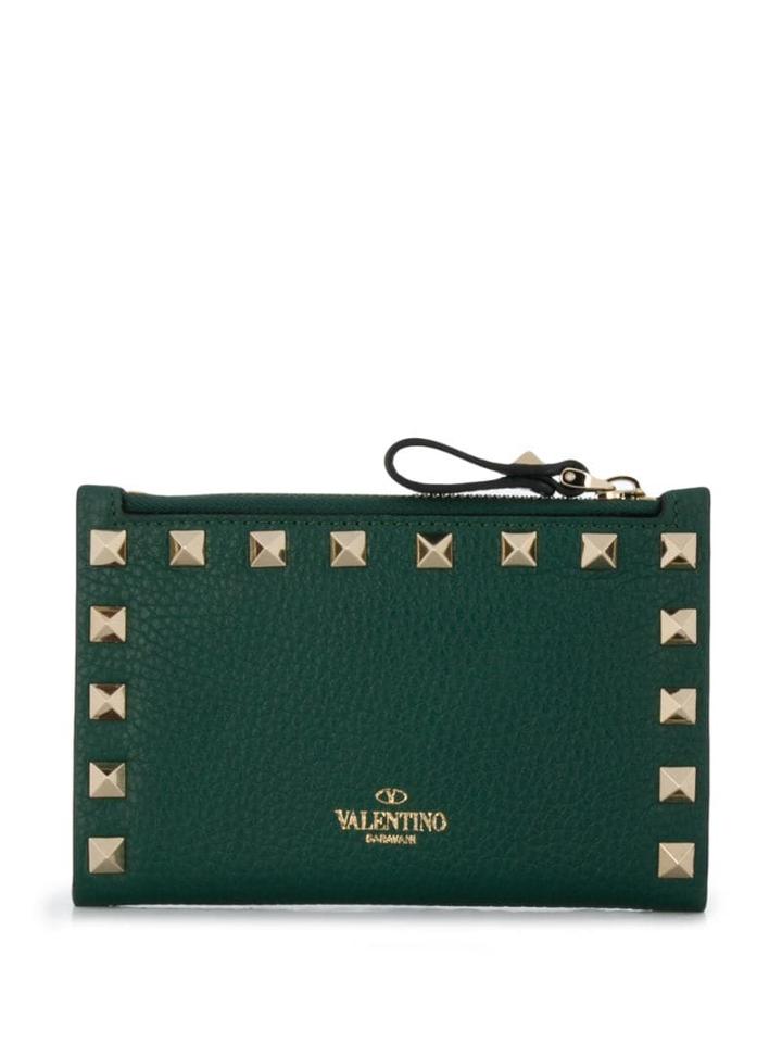 Valentino Valentino Garavani Rockstud Wallet - Green