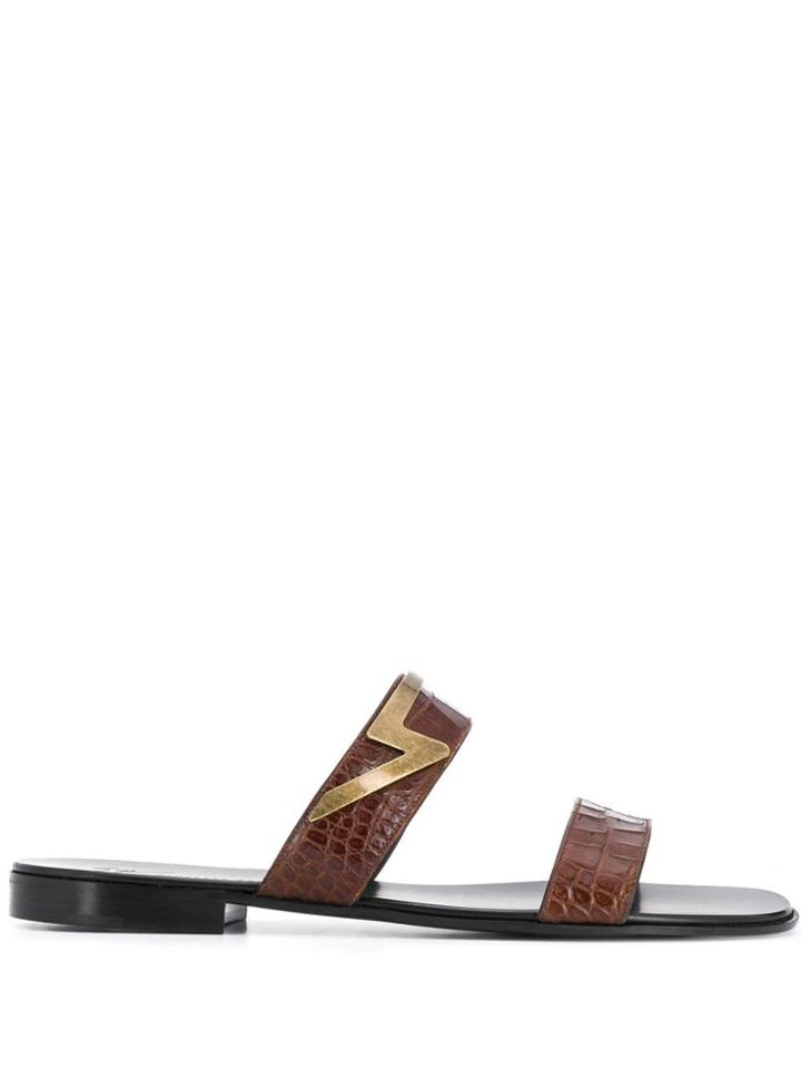 Giuseppe Zanotti Zac Sandals - Brown