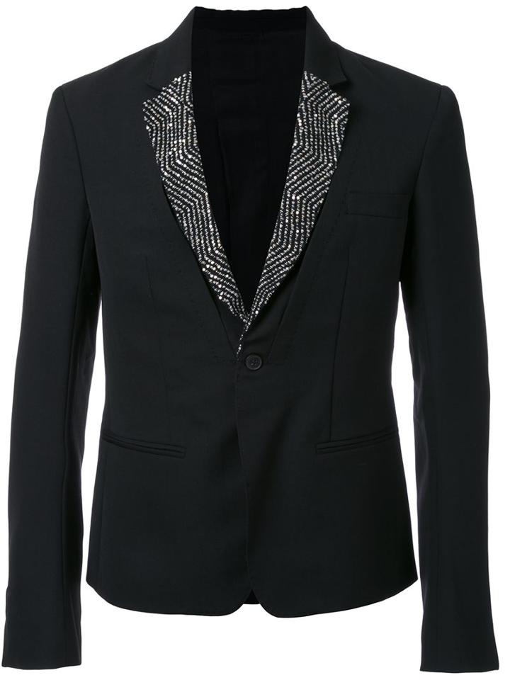 Haider Ackermann Embellished Zig-zag Lapels Blazer