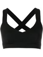 No Ka' Oi Sports Bra Top - Black