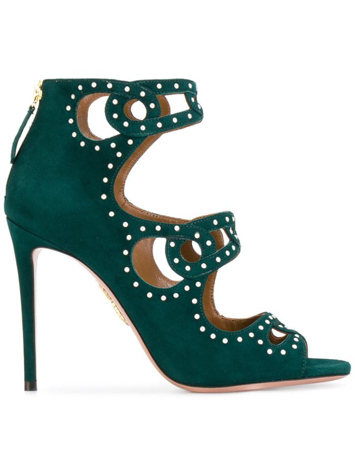 Aquazzura Bakhi Sandals - Green