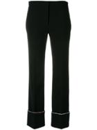 Marco De Vincenzo Embellished Tailored Trousers - Black