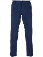 Pence Classic Chinos, Men's, Size: 48, Blue, Cotton/spandex/elastane