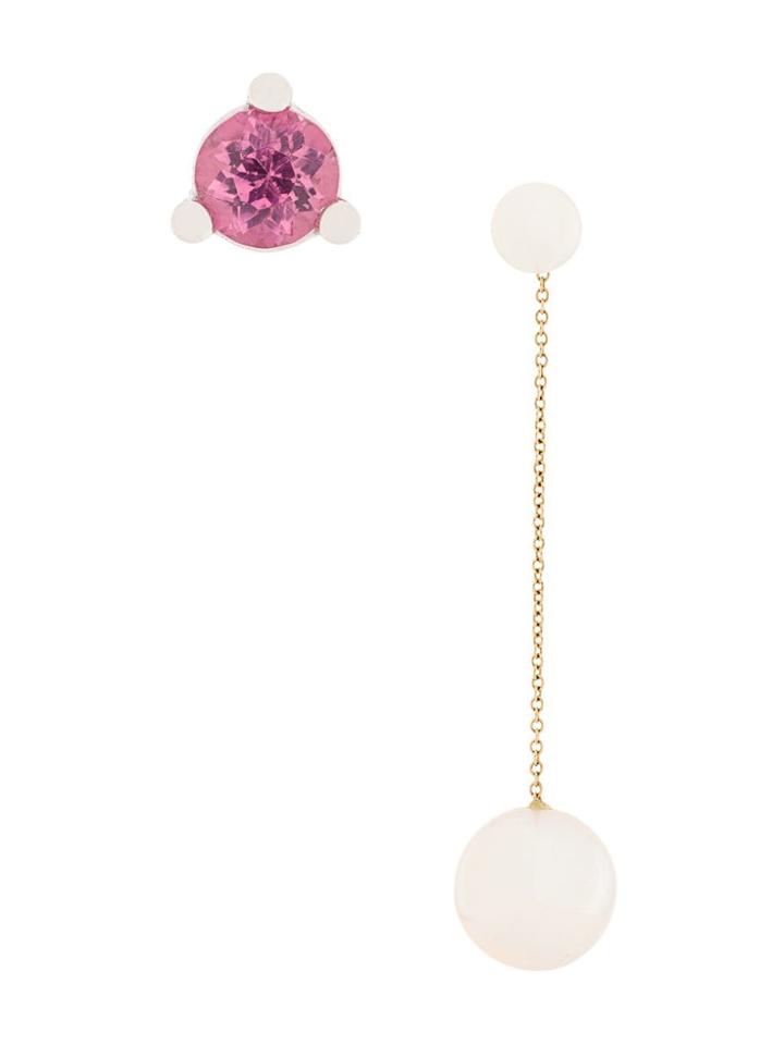 Delfina Delettrez 18kt Yellow Gold Virus Earrings Set - Metallic