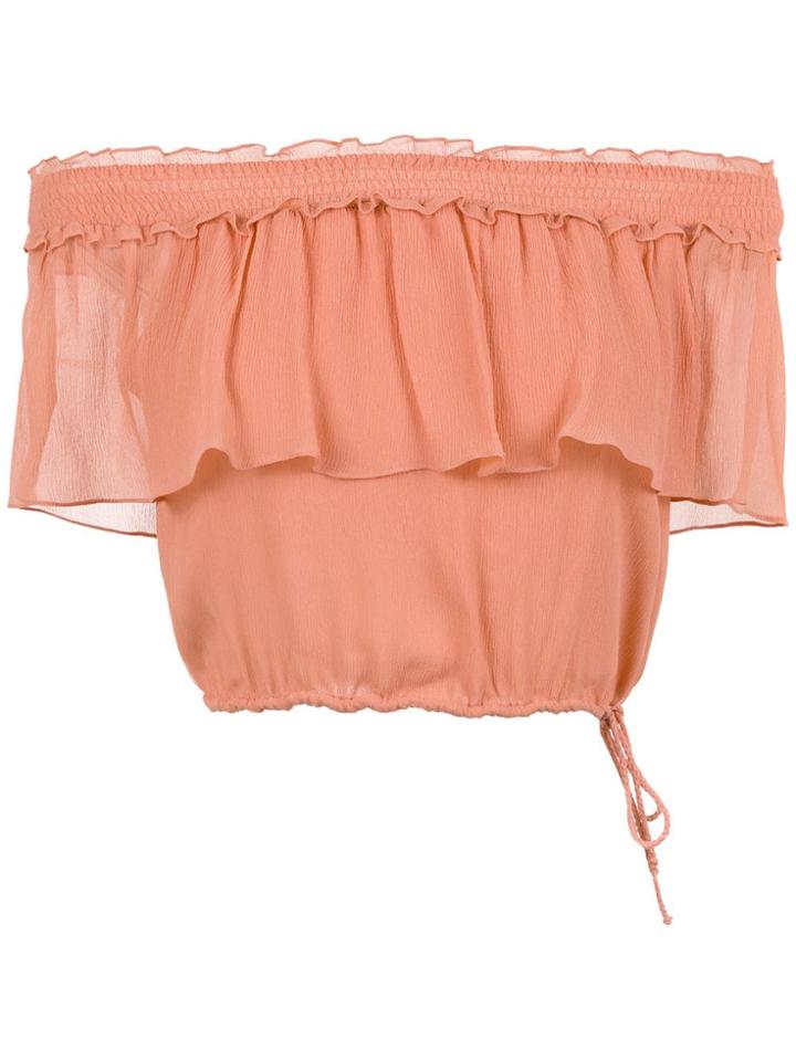 Nk Cropped Top - Brown