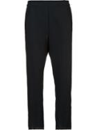 Ann Demeulemeester Tapered Cropped Trousers, Women's, Size: 40, Black, Virgin Wool