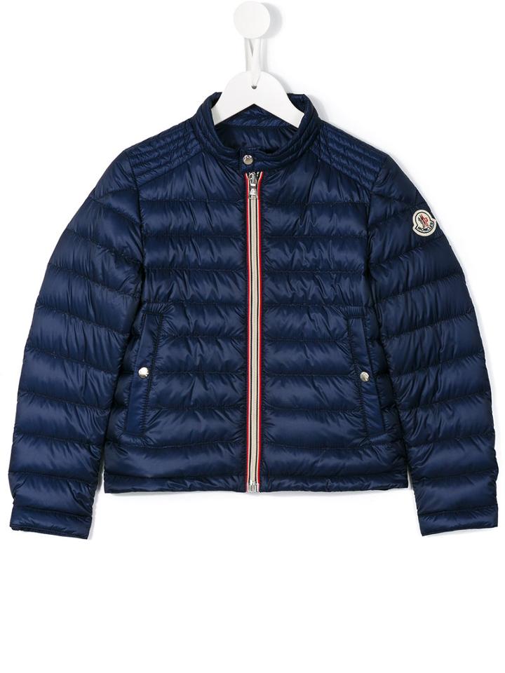 Moncler Kids Nicolas Jacket, Boy's, Size: 8 Yrs, Blue
