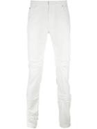 Maison Margiela Classic Slim Jeans, Men's, Size: 28, White, Cotton/spandex/elastane