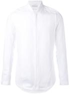 Abasi Rosborough - Collarless Shirt - Men - Cotton - M, White, Cotton