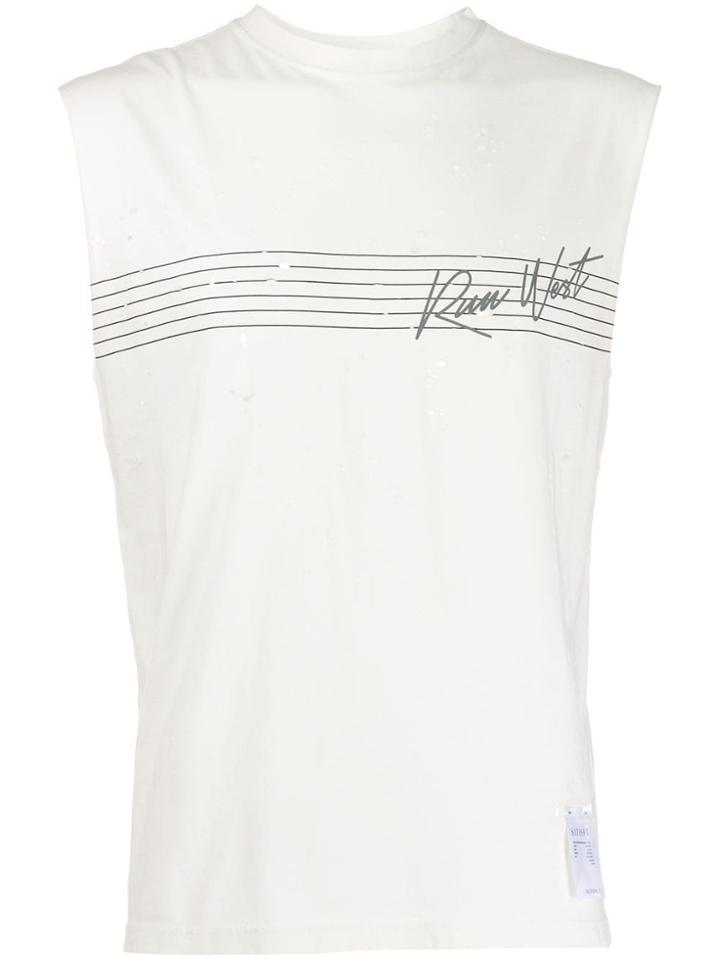 Satisfy Printed T-shirt - White