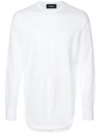 Dsquared2 Shirt Detail Top - White