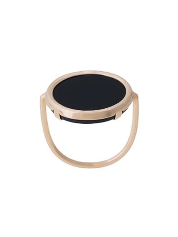 Ginette Disc Ring - Metallic