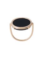 Ginette Disc Ring - Metallic