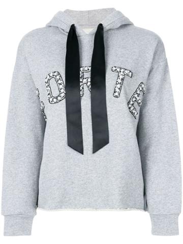 Forte Dei Marmi Couture Logo Hoodie - Grey