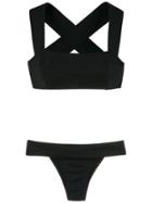 Osklen Wide Straps Bikini Set - Black