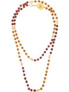 Chanel Vintage Gripoix Beaded Necklace, Women's, Brown