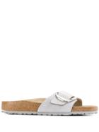 Birkenstock Madrid Sandals - Silver