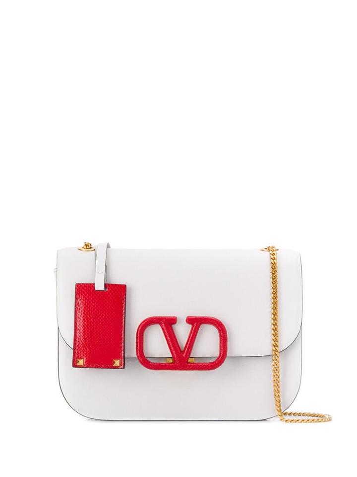 Valentino Valentino Garavani Vsling Shoulder Bag - White