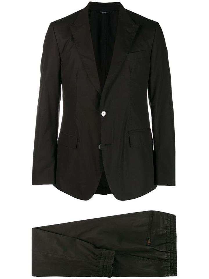 Dolce & Gabbana Poplin Two-piece Suit - Black