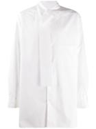 Yohji Yamamoto Plain Deconstructed Shirt - White