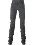 Diesel Black Gold Slim Fit Jeans, Men's, Size: 32, Grey, Cotton/polyester/elastolefin/spandex/elastane