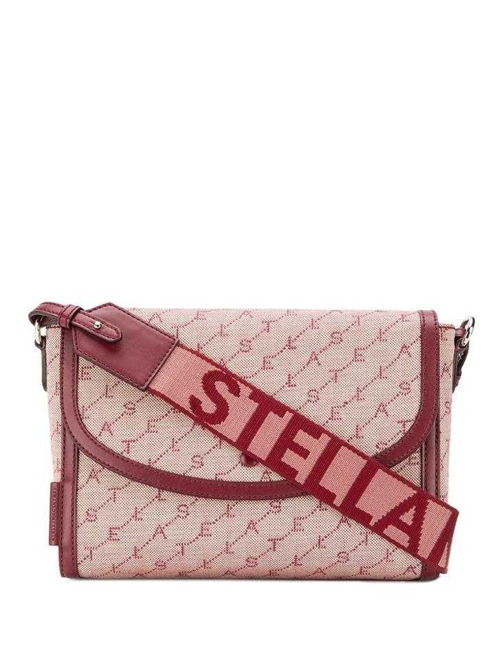 Stella Mccartney Monogram Logo Crossbody Bag - Pink