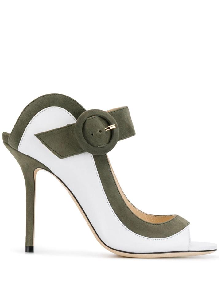 Jimmy Choo Hutch 100 Sandals - White