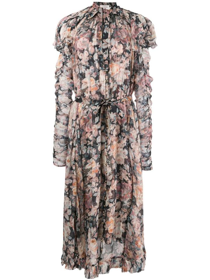 Zimmermann Tempest Frolic Dress - Nude & Neutrals