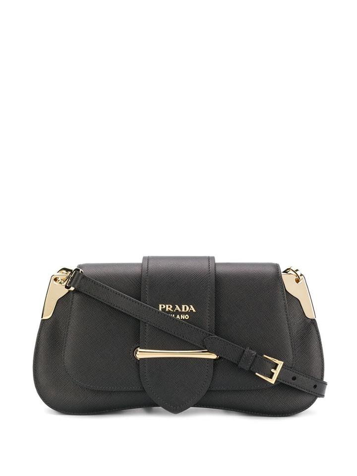 Prada Sidonie Small Shoulder Bag - Black
