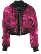 Diesel Tie-dye Bomber Jacket - Pink
