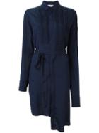 A.f.vandevorst 'dashboard' Dress, Women's, Size: 38, Blue, Silk/spandex/elastane