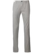 Incotex Embroidered Tailored Trousers - Neutrals