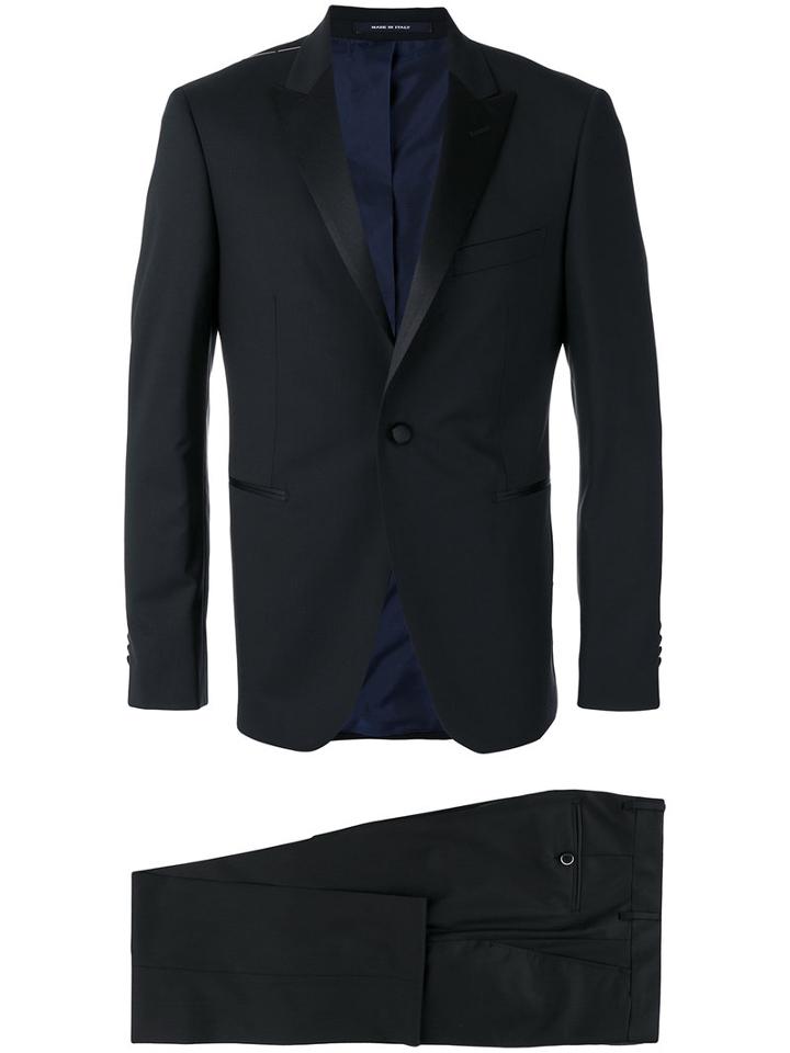 Dinner - Two Piece Evening Suit - Men - Cupro/virgin Wool - 48, Black, Cupro/virgin Wool