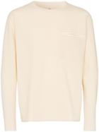 Descente Allterrain Chest Pocket Crew Neck Jumper - Neutrals