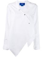 Ji Oh Off-centre Shirt - White