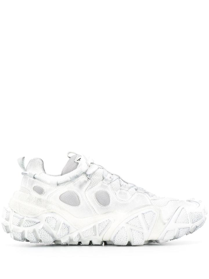 Acne Studios Bolzter W Tumbled Sneakers - White